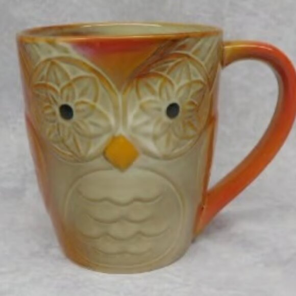 Elite Couture by Gibson Owl Coffee Mug Cup Large 16 oz - Picture 1 of 5
